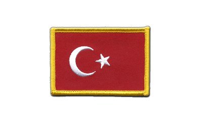 Aufnäher Patch Flagge Türkei - 8 x 6 cm Aufnäher Patch Flagge Türkei - 8 x 6 cm von Flaggenfritze