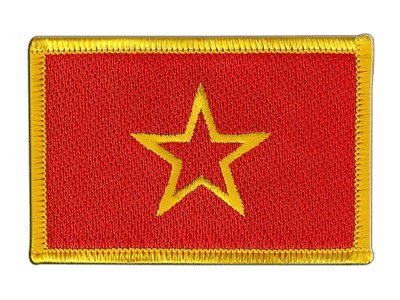 Aufnäher Patch Flagge UDSSR Sowjetunion Rote Armee - 8 x 6 cm von Flaggenfritze