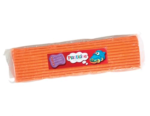 Plastilin One Color Slab 400g - Orange, Modelliermasse für professionelle Animatoren und Modellbauer, trocknet nie aus, machen Skulpturen, Modelle und Stop-Motion-Animationen Plastilin One Color Slab 400g - Orange, Modelliermasse für professionelle Animatoren und Modellbauer, trocknet nie aus, machen Skulpturen, Modelle und Stop-Motion-Animationen von Plasticine