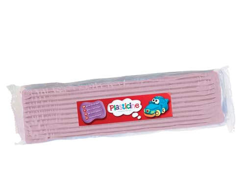 Plastilin One Color Slab 400g - Soft Pink, Modelliermasse für professionelle Animatoren und Modellbauer, trocknet nie aus, machen Skulpturen, Modelle und Stop-Motion-Animationen Plastilin One Color Slab 400g - Soft Pink, Modelliermasse für professionelle Animatoren und Modellbauer, trocknet nie aus, machen Skulpturen, Modelle und Stop-Motion-Animationen von Plasticine