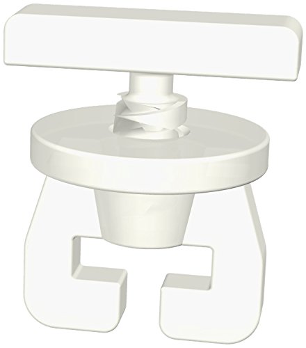 Flairdeco Gardinen-Feststeller / Stopper, Plastik, Weiß, 2 Stück Flairdeco Gardinen-Feststeller / Stopper, Plastik, Weiß, 2 Stück von Flairdeco
