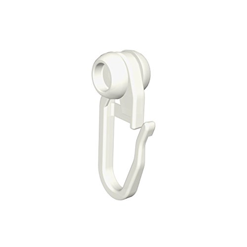 Flairdeco Innenlaufrollen mit Faltenhaken, 8 mm Ø Gardinenrollen, Plastik, Weiß, 200 Stück Flairdeco Innenlaufrollen mit Faltenhaken, 8 mm Ø Gardinenrollen, Plastik, Weiß, 200 Stück von Flairdeco