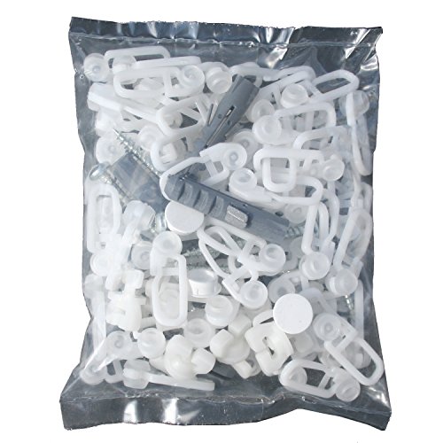 Flairdeco Montagezubehör für Vorhangschiene / Hohlkammerprofil in 420-500 cm, 1 Set Flairdeco Montagezubehör für Vorhangschiene / Hohlkammerprofil in 420-500 cm, 1 Set von Flairdeco