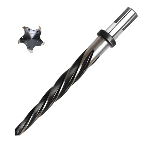 Flaroey 1/2 Brückenkonstruktions-Reibahlenbohrer, M2 HSS-Spannreibahle für Stahllegierung, Metall, 1/2 Rutschfester Schaft Flaroey 1/2 Brückenkonstruktions-Reibahlenbohrer, M2 HSS-Spannreibahle für Stahllegierung, Metall, 1/2 Rutschfester Schaft von Flaroey