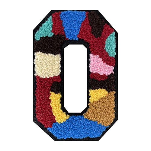 1 x mehrfarbiger Buchstabenaufnäher zum Aufbügeln, Alphabet für Kleidung, Rucksäcke, Hüte, DIY-Projekte, personalisierte Anpassung, langlebig und einfach zu bedienen, Baumwolle und Kunststoff, 1 Stück von FlashMind