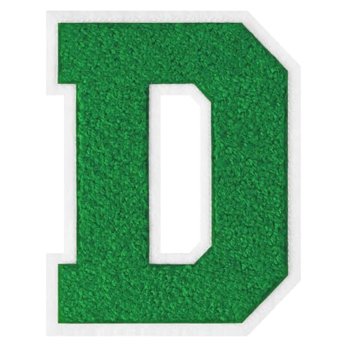 15,2 cm große Varsity-Buchstaben-Flicken zum Aufbügeln auf Chenille, Buchstabenaufnäher für Kleidung, Letterman, Jacken, Hoodies, Hemden, Jeans, D 15,2 cm große Varsity-Buchstaben-Flicken zum Aufbügeln auf Chenille, Buchstabenaufnäher für Kleidung, Letterman, Jacken, Hoodies, Hemden, Jeans, D von FlashMind