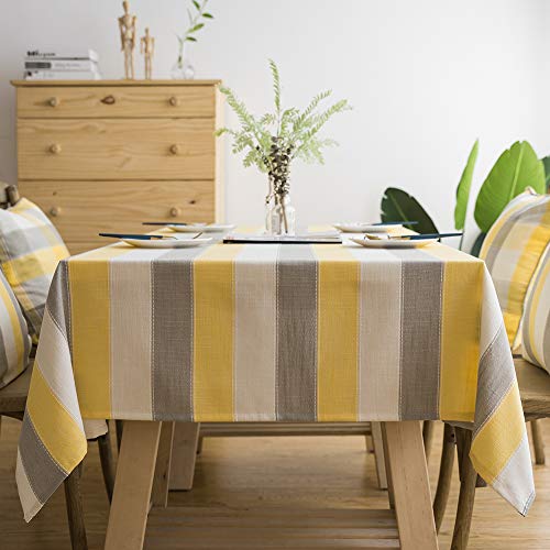 Flei Tischdecke Rechteckige 60x80cm, Auslaufsichere Esstischdecke, Schmutzabweisend Ölbeständig Hitzebeständig Feuchtigkeitsbeständig, Cafe,Party oder,Buffettisch - Streifen Flei Tischdecke Rechteckige 60x80cm, Auslaufsichere Esstischdecke, Schmutzabweisend Ölbeständig Hitzebeständig Feuchtigkeitsbeständig, Cafe,Party oder,Buffettisch - Streifen von Flei