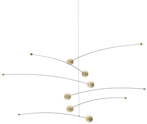 Flensted Mobiels - Futura - Windspiel/Mobile - Holz - Natur - 35 x 75 cm, be/schwarz Flensted Mobiels - Futura - Windspiel/Mobile - Holz - Natur - 35 x 75 cm, be/schwarz von Flensted Mobiles