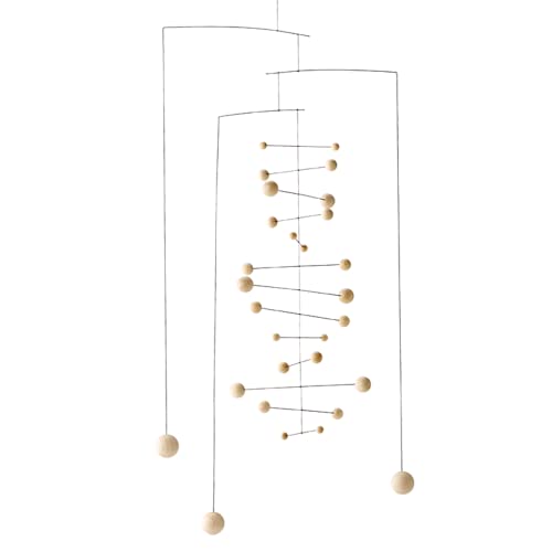 Flensted Mobiles 154an Counterpoint, Nature Mobile, be/schwarz, 67x33 cm von Flensted Mobiles