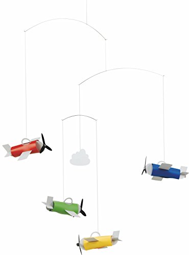 Flensted Mobiles f30102 Aeromobile Mobile, Stahl, Mehrfarbig, 60x50 cm Flensted Mobiles f30102 Aeromobile Mobile, Stahl, Mehrfarbig, 60x50 cm von Flensted Mobiles