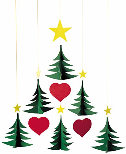 Flensted Mobiles Weihnachtsbaum 6 091a von Flensted Mobiles
