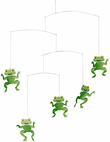 Flensted 112a The Happy Frog Mobile, Mehrfarbig, 53x45cm von Flensted Mobiles