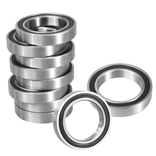 ​​Flewdart 10 Stück 6805 2RS Kugellager 25x32x7mm, 6805-2RS 6805RS abgedichtet aus Kohlenstoffstahl für Maschinen und Werkzeuge (6805-2RS 10pcs) von Flewdart