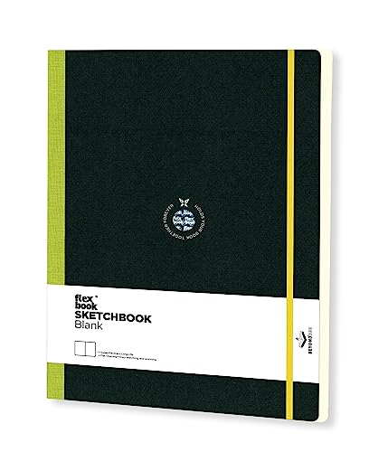 Flexbook Notizbuch-Note Spezial Skizzenbuch 96 Seiten 22 x 31 cm Couverture Noire/Dos Vert Anis Flexbook Notizbuch-Note Spezial Skizzenbuch 96 Seiten 22 x 31 cm Couverture Noire/Dos Vert Anis von Flexbook