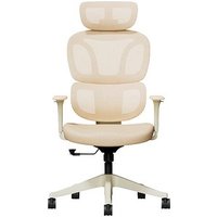 FlexiSpot Bürostuhl BS5W Stoff orange, Gestell schwarz von FlexiSpot