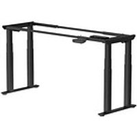 FlexiSpot E7 Plus elektrisch höhenverstellbares Schreibtischgestell schwarz ohne Tischplatte, Kufen-Gestell schwarz 99,0 - 159,0 x 68,0 cm von FlexiSpot