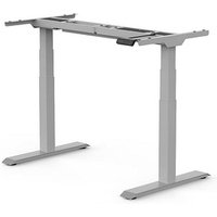 FlexiSpot E7 elektrisch höhenverstellbares Schreibtischgestell grau ohne Tischplatte, T-Fuß-Gestell grau 110,0 - 190,0 x 68,0 cm von FlexiSpot