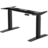 FlexiSpot E9 elektrisch höhenverstellbares Schreibtischgestell schwarz ohne Tischplatte, T-Fuß-Gestell schwarz 110,0 - 190,0 x 68,0 cm von FlexiSpot