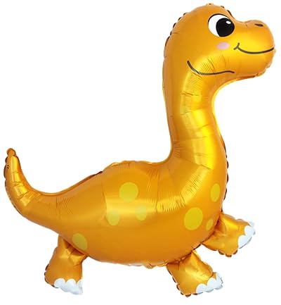 Diplo Baby Dinosaurier Folienballon 91,4 cm Baby Diplodocus, geeignet für Luft oder Helium von Flexmetal