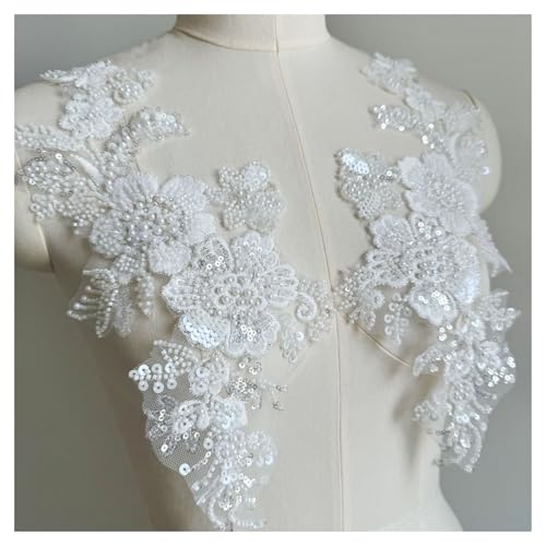 Mesh Stickerei Spitze Zubehör Hochzeit Zubehör Patch Zubehör Blumenpaste 1 Paar Mesh Stickerei Spitze Zubehör Hochzeit Zubehör Patch Zubehör Blumenpaste 1 Paar von Flexmob