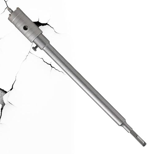 Bohrer-Set | Hammerbohrer Bohrköpfe,Zubehör Mit Verlängerungen Für Stein Elektrokeramik Glas Und Ziegelmauerwerk Bei Bauarbeiten von Flkiglm