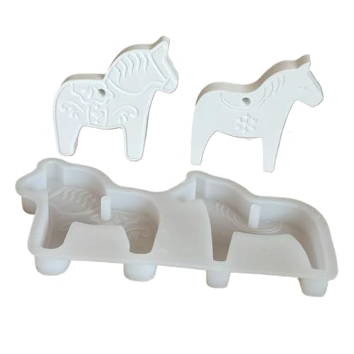 Silicone Pferdeform,Silikonform Für Epoxidharz | Einfache Entformung Flexible Gussform Für Paste Gips Zement Deko Seife Aromatherapie Kerze Silicone Pferdeform,Silikonform Für Epoxidharz | Einfache Entformung Flexible Gussform Für Paste Gips Zement Deko Seife Aromatherapie Kerze von Flkiglm