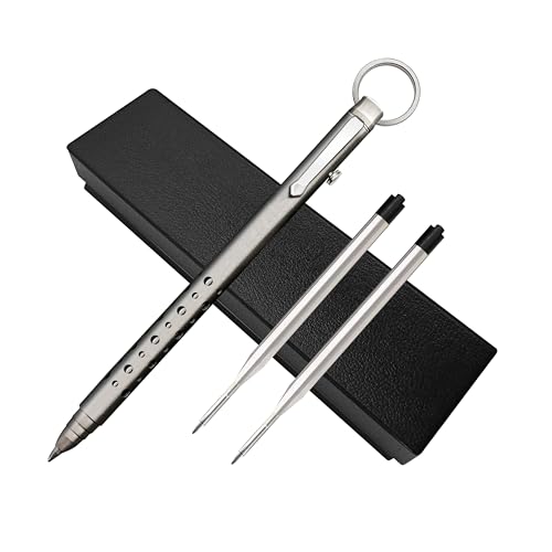 FloraVigo EDC-Taschenstift aus Titanlegierung, Mini-Kugelschreiber, ausziehbarer Metallkugelschreiber, Taktischer stift, tactical pen, geeignet für den täglichen Gebrauch und zum Unterschreiben FloraVigo EDC-Taschenstift aus Titanlegierung, Mini-Kugelschreiber, ausziehbarer Metallkugelschreiber, Taktischer stift, tactical pen, geeignet für den täglichen Gebrauch und zum Unterschreiben von FloraVigo