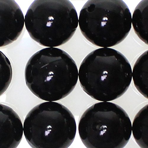 Floral-Direkt 12 Kunstperlen 20mm Perlen Wachsperlen Dekoperlen Bastelperlen Loch Kunststoff, Farbe:schwarz Floral-Direkt 12 Kunstperlen 20mm Perlen Wachsperlen Dekoperlen Bastelperlen Loch Kunststoff, Farbe:schwarz von Floral-Direkt