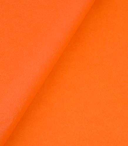 Floralcraft Seidenpapierbögen – Orange, säurefreies Geschenkpapier, Großpackung, Papierbögen für Bastelarbeiten, Geburtstag, Hochzeit, Kinderzimmer, Party, Dekoration, 50 x 75 cm (5 Blatt) von Floralcraft