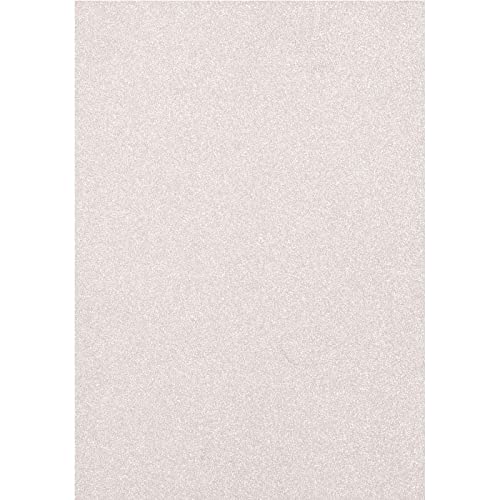 Florence Glitzerkarton, farbiger Karton, A4, Silber, 5 Blatt Bastelpapier, Scrapbook-Papier für Kartenherstellung und andere Papierbastelarbeiten, 250 g/m² Florence Glitzerkarton, farbiger Karton, A4, Silber, 5 Blatt Bastelpapier, Scrapbook-Papier für Kartenherstellung und andere Papierbastelarbeiten, 250 g/m² von Florence