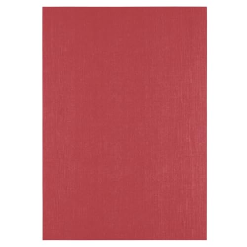 Florence Leinen Stuktur Tonkarton Grün 27 x 13,5 cm - Kartengestaltung- Scrapbooking Bedarf - Reißfest - Erstellen Sie Elegante Einladungen, Geschenkboxen und Kunstprojekte von Vaessen Creative