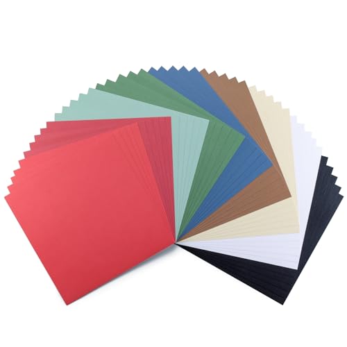 Florence Linen Cardstock Christmas 250 g – Multi-Pack - 12 x 12 inches - Christmas Card Making - Scrapbooking Supplies – Heavyweight - Create Elegant Invitations and Gift Boxes Florence Linen Cardstock Christmas 250 g – Multi-Pack - 12 x 12 inches - Christmas Card Making - Scrapbooking Supplies – Heavyweight - Create Elegant Invitations and Gift Boxes von Vaessen Creative