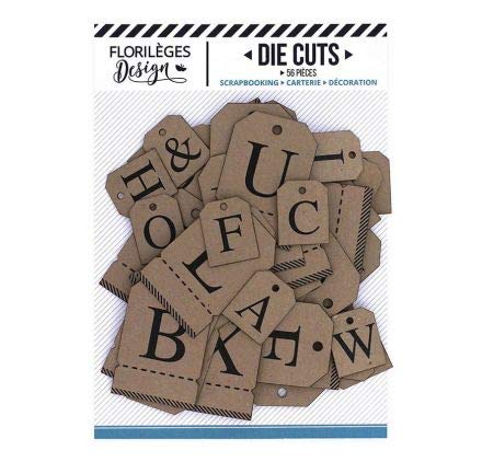 Etiketten "Florilèges Design" – mit Buchstaben "Alphabet Kraft" Etiketten "Florilèges Design" – mit Buchstaben "Alphabet Kraft" von Florilèges Design
