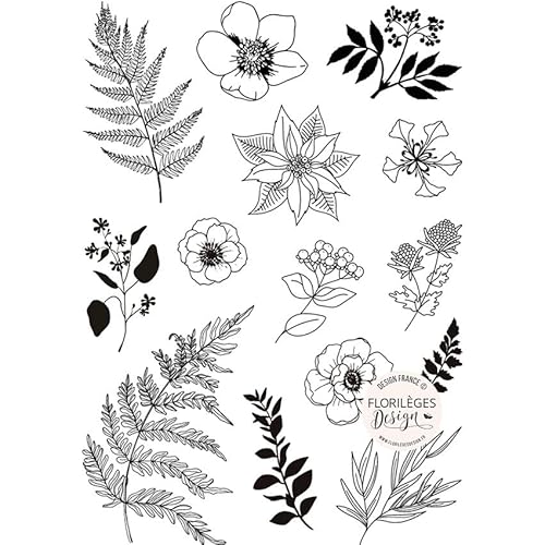 Florilèges Design FDA323001 Sticker, grün, A5 Florilèges Design FDA323001 Sticker, grün, A5 von Florilèges Design