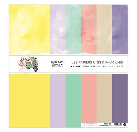 Florilèges Design FDPU121006 Papiere, mehrfarbig, 320x345mm von Florilèges Design