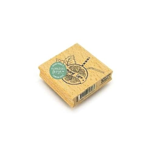 Florilèges Design FE121013 Stempel, Farbe: Holz, 70x70mm von Florilèges Design