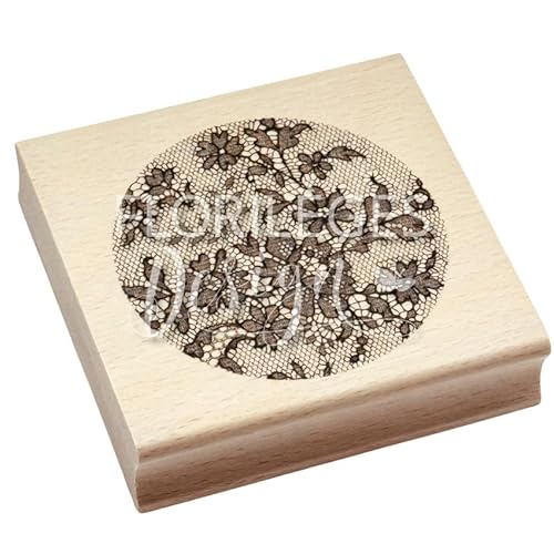 Florilèges Design Holzstempel, Größe: 8 x 8 cm Florilèges Design Holzstempel, Größe: 8 x 8 cm von Florilèges Design