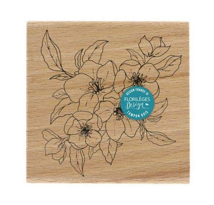 Florilèges Design Stempel, Farbe Holz, 100 x 100 mm von Florilèges Design