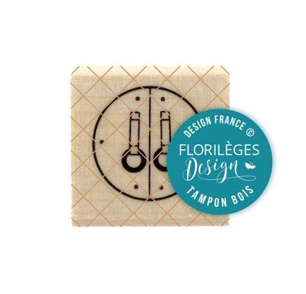 Florilèges Design Stempel, Holzfarben, 30 x 30 mm von Florilèges Design