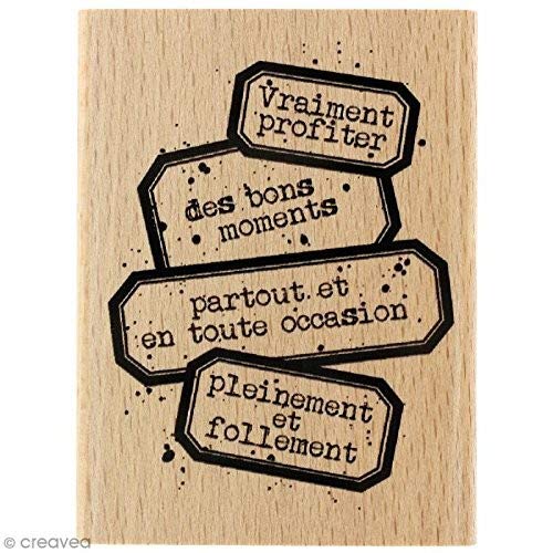 Florilèges Design Stempel wirklich nutzen, Holz, Farbe Holz, 8 x 6 x 2,5 cm Florilèges Design Stempel wirklich nutzen, Holz, Farbe Holz, 8 x 6 x 2,5 cm von Florilèges Design
