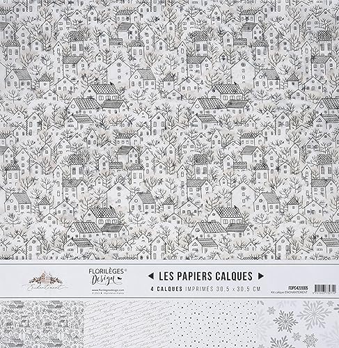 Florilèges Design Transparent-Set, mehrfarbig, 32 x 34,5 cm von Florilèges Design