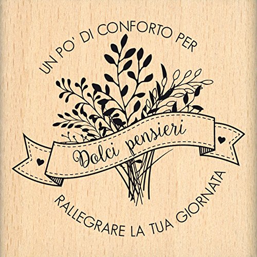 Florilèges Design Wort Di Conforto Stempel, Holz, 7 x 7 x 2,5 cm Florilèges Design Wort Di Conforto Stempel, Holz, 7 x 7 x 2,5 cm von Florilèges Design