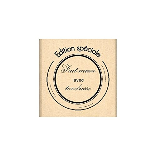 Florilèges Design fb108061 Stempel Scrapbooking handgefertigt mit Zärtlichkeit beige 4 x 4 x 2,5 cm Florilèges Design fb108061 Stempel Scrapbooking handgefertigt mit Zärtlichkeit beige 4 x 4 x 2,5 cm von Florilèges Design