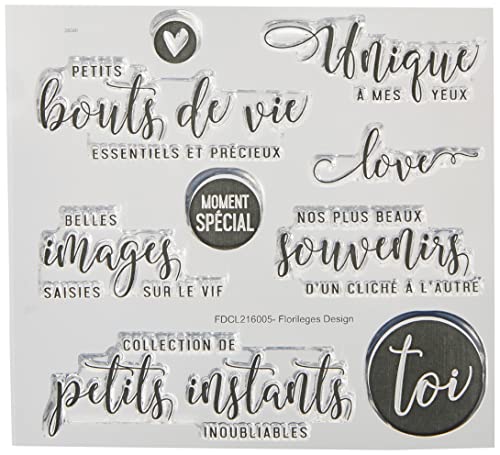 Florilèges Design fdcl216005 Stempel Kunststoff transparent 13,5 x 11 x 0,5 cm Florilèges Design fdcl216005 Stempel Kunststoff transparent 13,5 x 11 x 0,5 cm von Florilèges Design