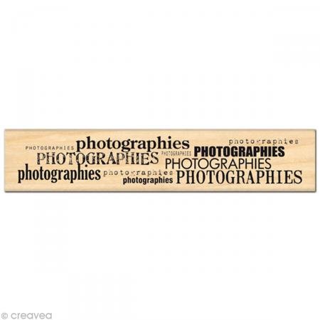 Florilèges Design fe112098 Stempel Scrapbooking Tausend Fotografien beige 3 x 15 x 2,5 cm von Florilèges Design