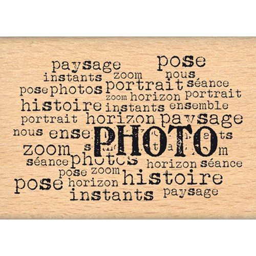 Florilèges Design fe213025 Stempel Scrapbooking Text Foto beige 5 x 7 x 2,5 cm Florilèges Design fe213025 Stempel Scrapbooking Text Foto beige 5 x 7 x 2,5 cm von Florilèges Design