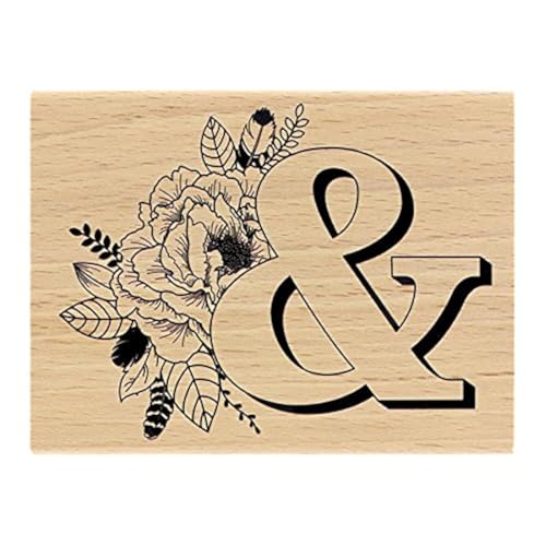 Florilèges Design fh117054 Kaufmännisches und Erholung Stempel Holz 10 x 13 x 2,5 cm von Florilèges Design