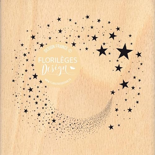 Holzstempel mit Sternen von Florilèges Design