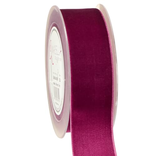Dekoband Samt Geschenkband vielseitig elegant für Hochzeiten Dekoration von Floristik24