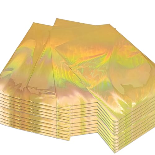 50 Blatt A 4 Heißfolien-Stempelpapiere Goldfolie Transferfolie Papier für Handwerk Prägung Scrapbooking Karten 50 Blatt A 4 Heißfolien-Stempelpapiere Goldfolie Transferfolie Papier für Handwerk Prägung Scrapbooking Karten von Florisync